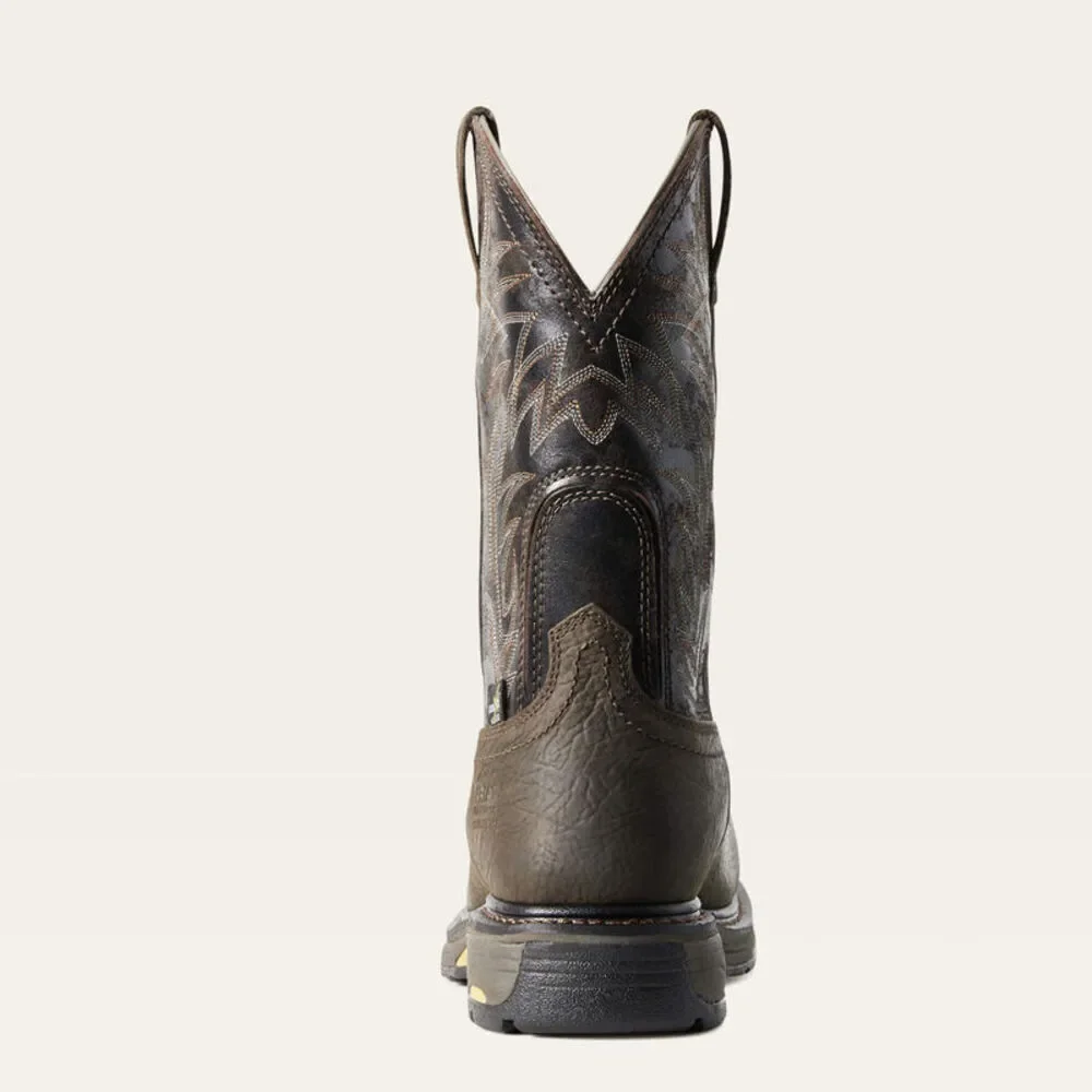 Ariat WorkHog Wide Square Toe MetGuard Waterproof Composite Work Boot Size 11
